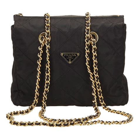 prada chain tote|Prada large tote.